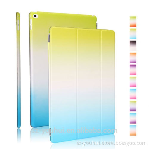 OEM/ODM manufacturer rainbow color case for ipad pro12.9